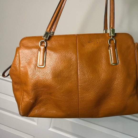 Very gently loved Coach Brown Leather Satchel bag! - Picture 4 of 10